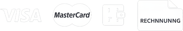 VISA, Mastercard ve Rechnung